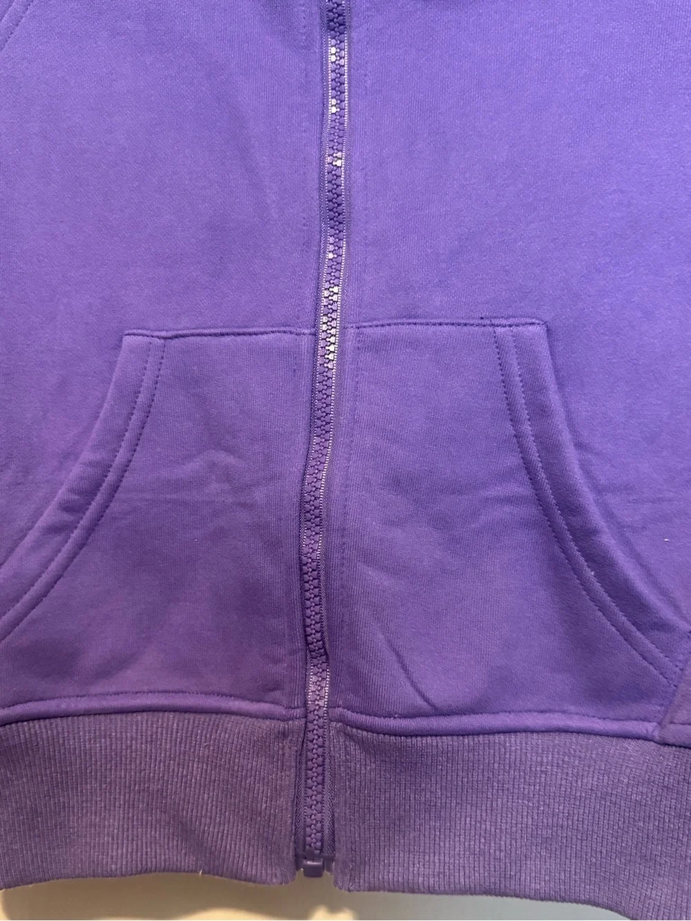 Purple Kids Zip-Up Hoodie Jacket